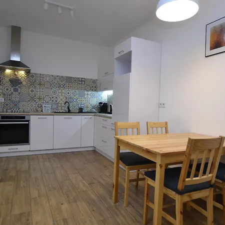 Szmaragdowy Z Garazem Centrum Gliwic-klimatyzacja アパート *