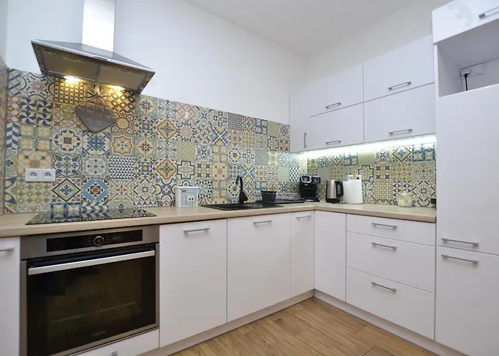 Apartmán Szmaragdowy Z Garazem Centrum Gliwic-klimatyzacja *